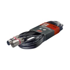 CÂBLE XLR Femelle / Mâle STAGG - 6M - Rouge