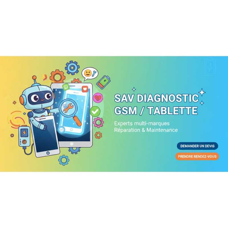 SAV Diagnostique GSM / Tablette
