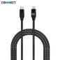 Câble Data USB-C vers Lightning CONNECT MC-CLB7 Nylon Tressé 20W (2m) Blanc Câble Data USB-C vers Lightning CONNECT MC-CLB7 Nylon Tressé 20W (2m) Blanc