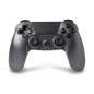 Manette PS4 Under Control Bluetooth Argent foncé avec Prise casque