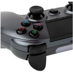 Manette PS4 Under Control Bluetooth Argent foncé avec Prise casque