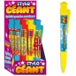 STYLO GÉANT - JAUNE 30 ANS