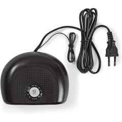 Radio-réveil Nedis CLAR001BK | Noir