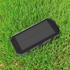 Akashi - Banque d'énergie solaire sans fil - Li - 10000 mAh