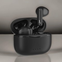 Akashi Écouteurs Stéréo Bluetooth 5.0 Noir