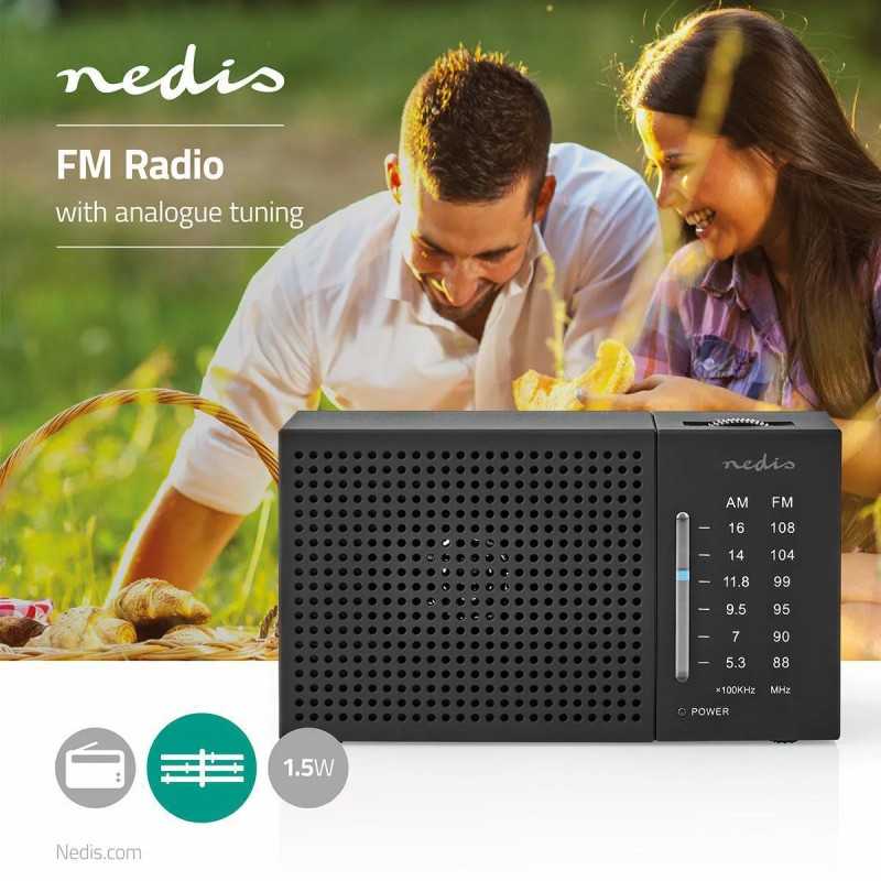 Radio FM Conception portable - AM / FM - Alimenté par pile