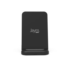 CHARGEUR INTELLIGENT PAD A INDUCTION RAPIDE QI 15W - STAND PLIABLE - NOIR - JAYM®**