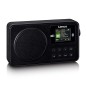 Lenco PDR-033BK Radio portable DAB+/FM avec Bluetooth® Noir