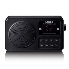 Lenco PDR-033BK Radio portable DAB+/FM avec Bluetooth® Noir