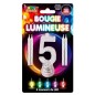 BOUGIE D'ANNIVERSAIRE LUMINEUSE - 5
