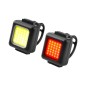 Mini Lampe LED de Sécurité (Avant/Arrière) pour Vélos & Trottinettes