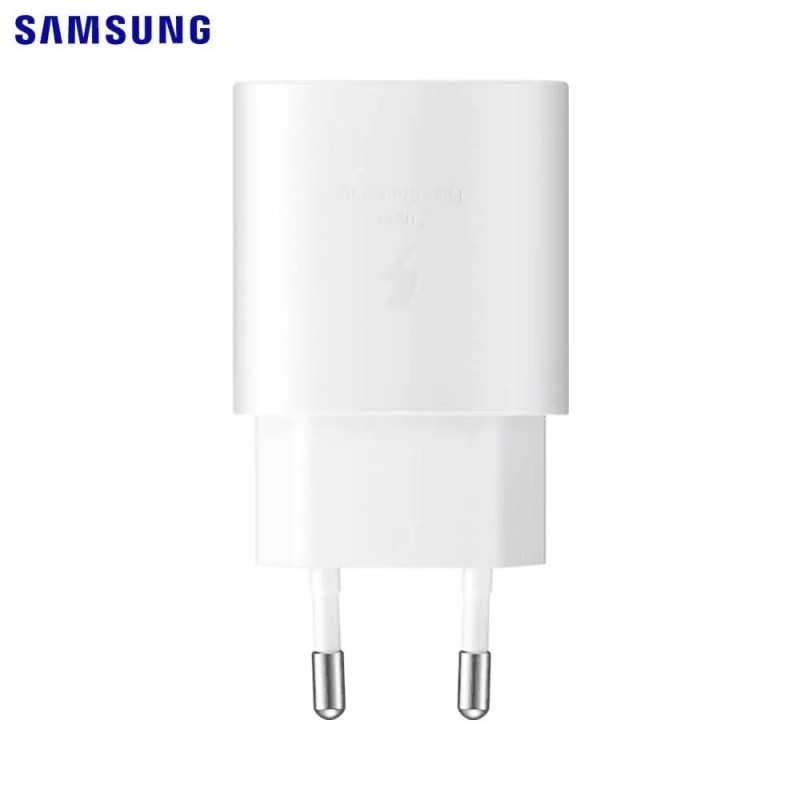 Chargeur Secteur USB-C Samsung TA800NW GP-PTU021SOAWQ PD 25W Bulk Blanc
