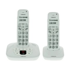 Téléphone sans fil Logicom Confort 255T Blanc