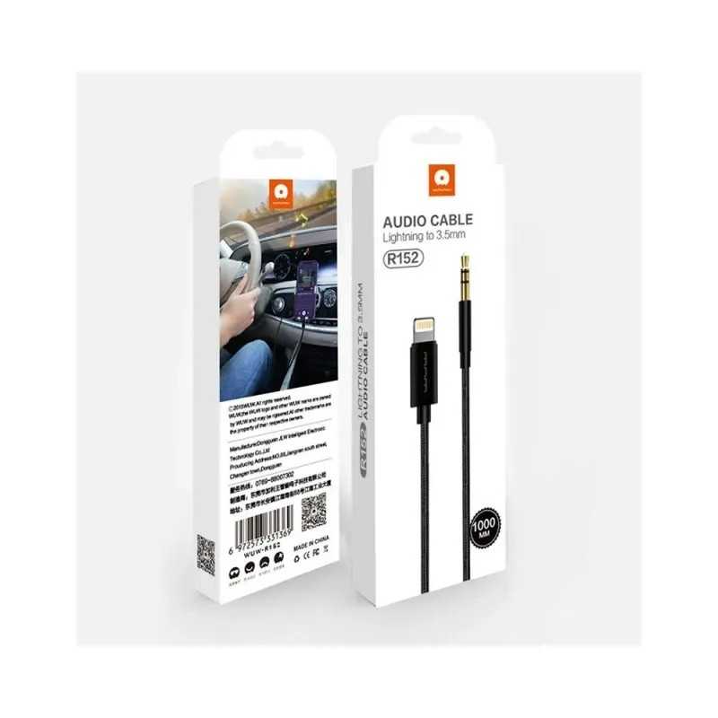 CABLE LIGHTNING to JACK 3.5 SOUS BLISTER R152