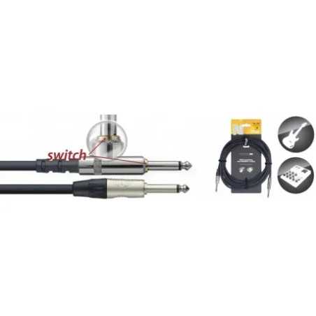 Câble instrument Stagg série S Deluxe 6 m (20") - Noir