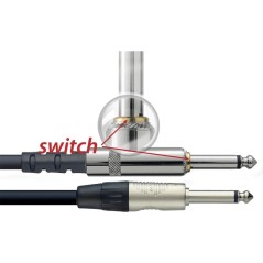 Stagg Câble Guitare/Instrument DLX Jack/Jack NGC6SWR