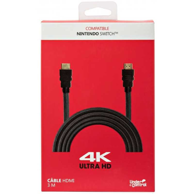 Câble HDMI 4K Ultra HD pour Nintendo Switch