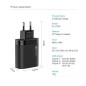 Adaptateur Charge Rapide KUULAA Mirror 3 USB QC3.0+PD 30 W Affichage Numérique