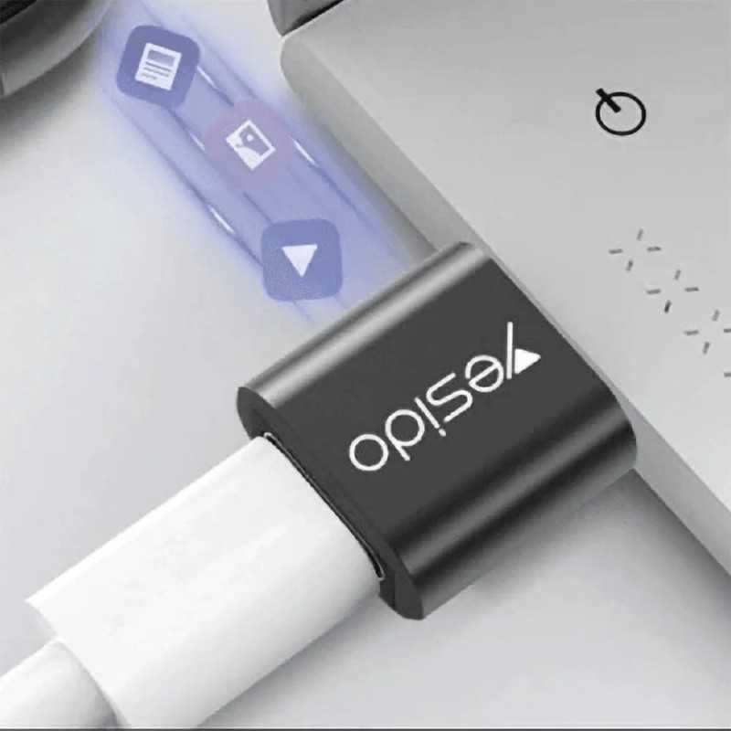Adaptateur OTG USB-C Femelle vers USB Mâle Yesido GS09