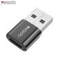 Adaptateur OTG USB-C Femelle vers USB Mâle Yesido GS09