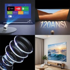 Mini Vidéoprojecteur Yesido TV14 Blanc