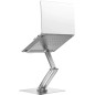Support pour Ordinateur Portable Wiwu S801 Rotatif & Pliable Argent Support pour Ordinateur Portable Wiwu S801 Rotatif & Pliable Argent