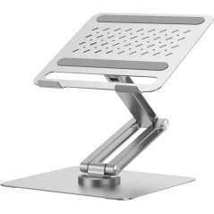 Support pour Ordinateur Portable Wiwu S801 Rotatif & Pliable Argent