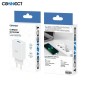 Chargeur Secteur USB CONNECT MC-CNA18W Charge Rapide 18W QC3.0