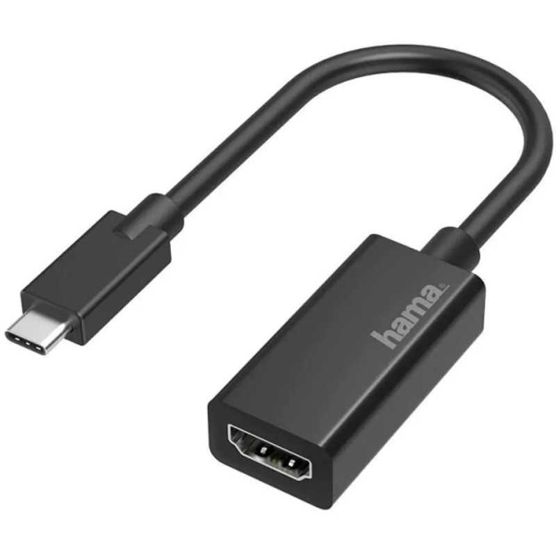 Adaptateur vidéo Hama, fiche USB-C - prise HDMI, Ultra-HD 4K