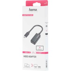 Adaptateur vidéo Hama, fiche USB-C - prise HDMI, Ultra-HD 4K