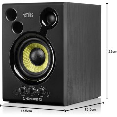 DJ MONITEUR 42 HERCULE 2X40W RMS 80W
