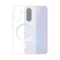 Coque Silicone MagSafe Compatible pour Samsung Galaxy A36 5G A366/Galaxy A56 5G A566 Transparent