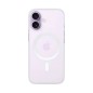 Coque Silicone MagSafe Compatible pour Apple iPhone 17 Transparent