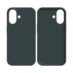Coque Silicone Compatible pour Apple iPhone 17 &18 Noir