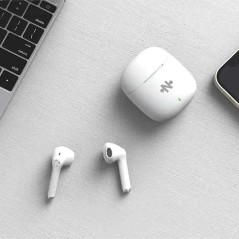 Écouteurs Bluetooth CONNECT MC-EB01 (BT 5.3) USB-C Blanc