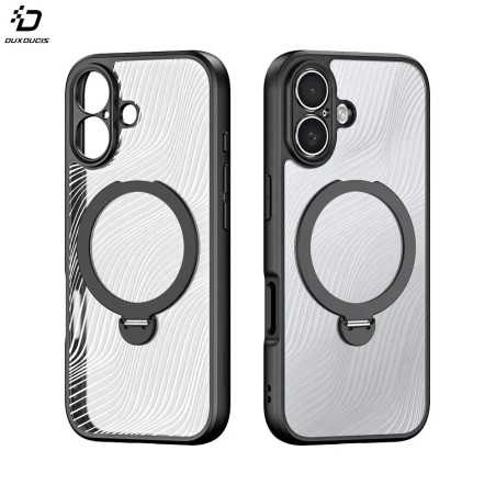 Coque de Protection Aimo Dux Ducis pour Apple iPhone 17 (with Magnetic Stand) MagSafe Noir