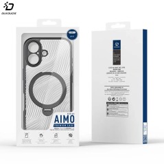 Coque de Protection Aimo Dux Ducis pour Apple iPhone 17 (with Magnetic Stand) MagSafe Noir