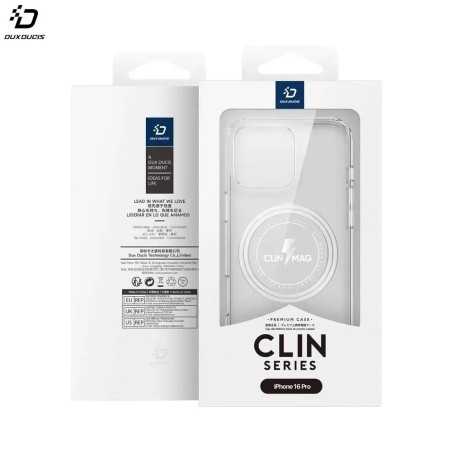 Coque de Protection Clin Mag Dux Ducis pour Apple iPhone 16 Pro Transparent