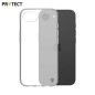 Coque Silicone PROTECT pour Apple iPhone 16e/iPhone 17e Transparent