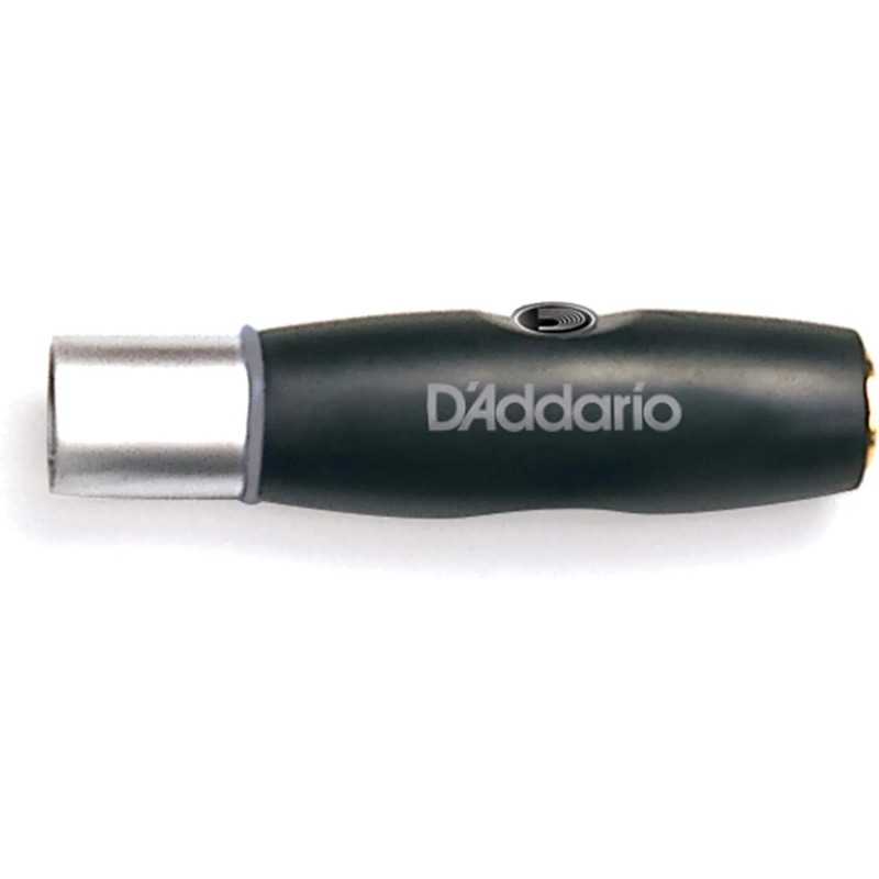Adaptateur D'Addario PW-P047Z XLR mâle vers P10 femelle