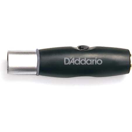 Adaptateur D'Addario PW-P047Z XLR mâle vers P10 femelle