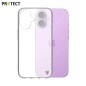 Coque Silicone PROTECT pour Apple iPhone 17 Transparent