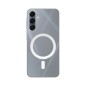 Coque Silicone MagSafe Compatible pour Samsung Galaxy A16 5G A166/Galaxy A16 4G A165 Transparent