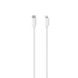 CABLE CHARGE & SYNCHRO USB-C VERS LIGHTNING PD (27W) - LONGUEUR 1.5M - BLANC - JAYM®