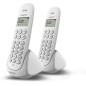 TÉLÉPHONE FIXE SANS FIL LOGICOM LINA 255T DUO BLANC