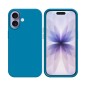 Coque Silicone Compatible pour Apple iPhone 17 Bleu Ciel