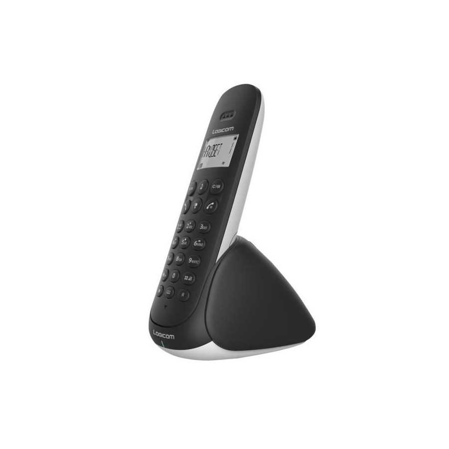 Logicom Aura 155T Solo Téléphone Sans Fil Noir
