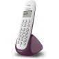 LOGICOM AURA 155T SOLO TÉLÉPHONE SANS FIL AUBERGINE