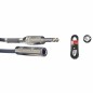 Câble Audio stéréo Jack Femelle - Jack mâle 3m deluxe Stagg SAC6PSJS DL