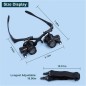 Watch Repair Magnifier (Upgraded Version) – Loupe Frontale LED